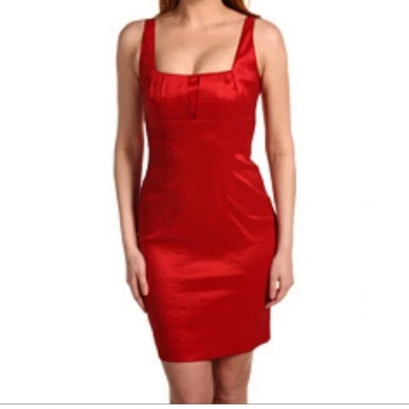 Calvin Klein Dresses & Skirts - Calvin Klein Red Cocktail Dress Size 6